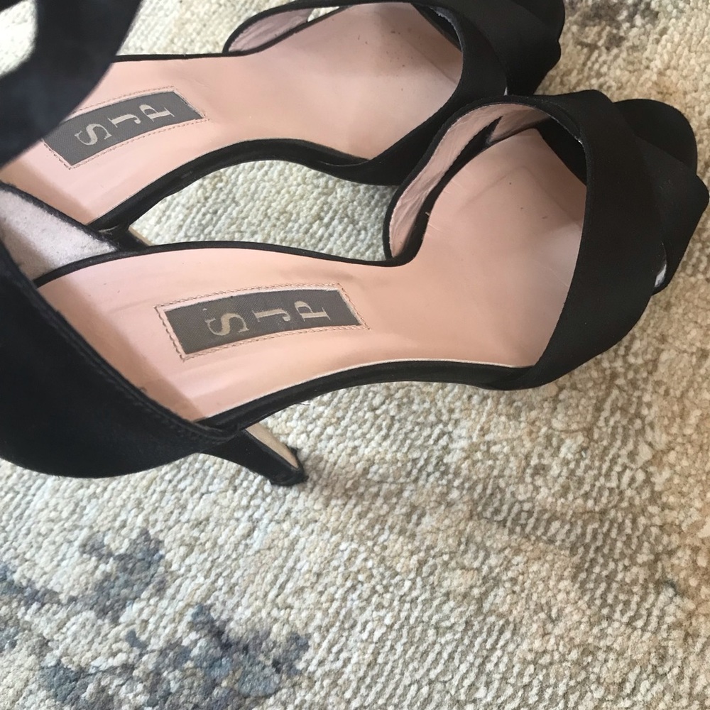 SJP by Sarah Jessica Parker
Buckingham Satin Ankle-Tie Sandal - Picture 12 of 16